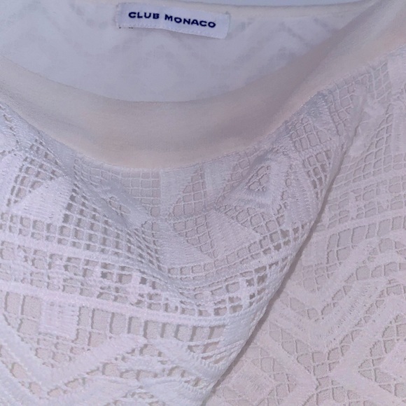 Club Monaco geometric cut-out tank - Picture 4 of 4